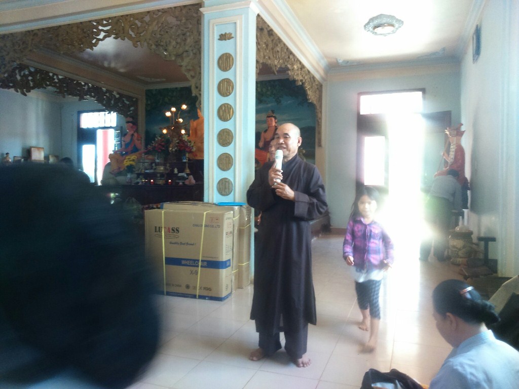 Đoàn tự thiện Tháp Tạng - ĐĐ Thích Quang Hùng