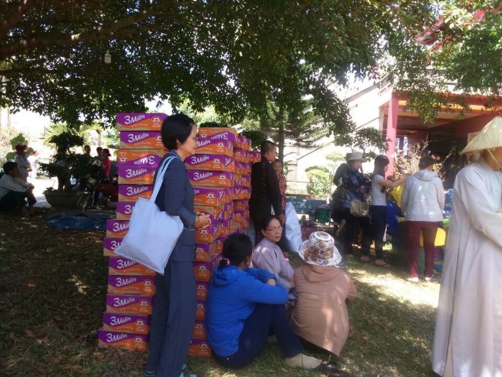 Đoàn tự thiện Tháp Tạng - ĐĐ Thích Quang Hùng