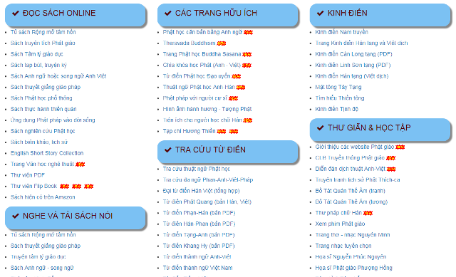 tủ sách Rộng Mở Tâm Hồn